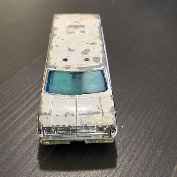 Vintage Yatming FORD ECONOLINE Police Van Diecast No 1501 Hong Kong 1981 - Picture 2 of 5
